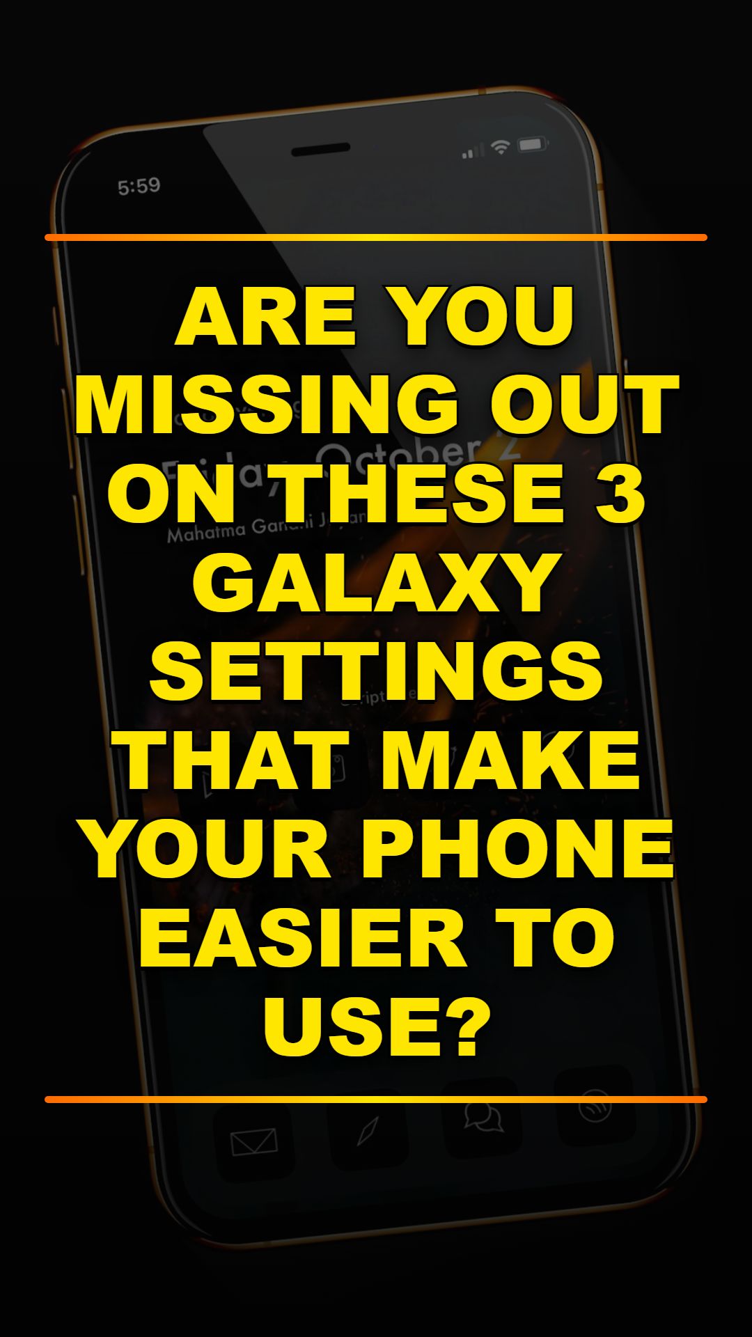 3 Hidden Galaxy Settings You Need Now