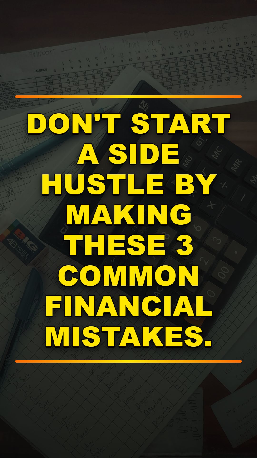 3 Side Hustle Mistakes Costing You Money