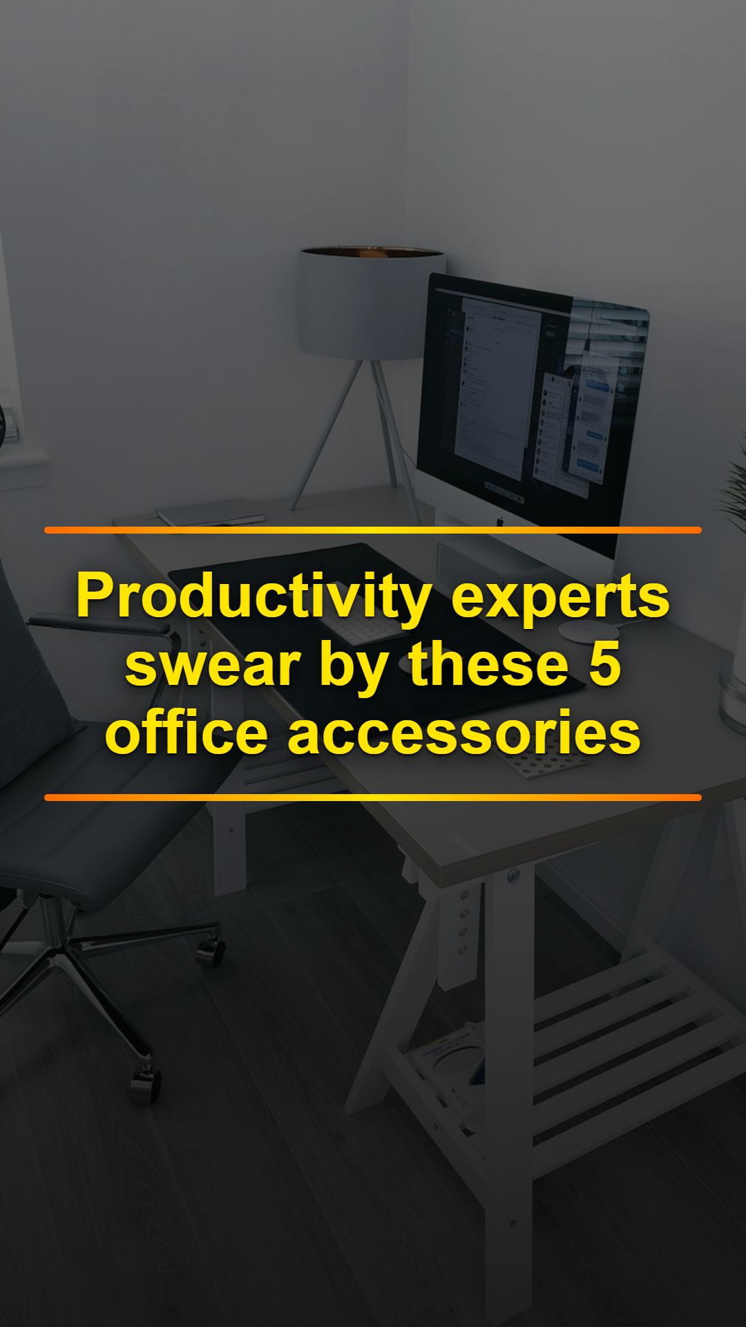 5 Secret Office Accessories Experts Swear By