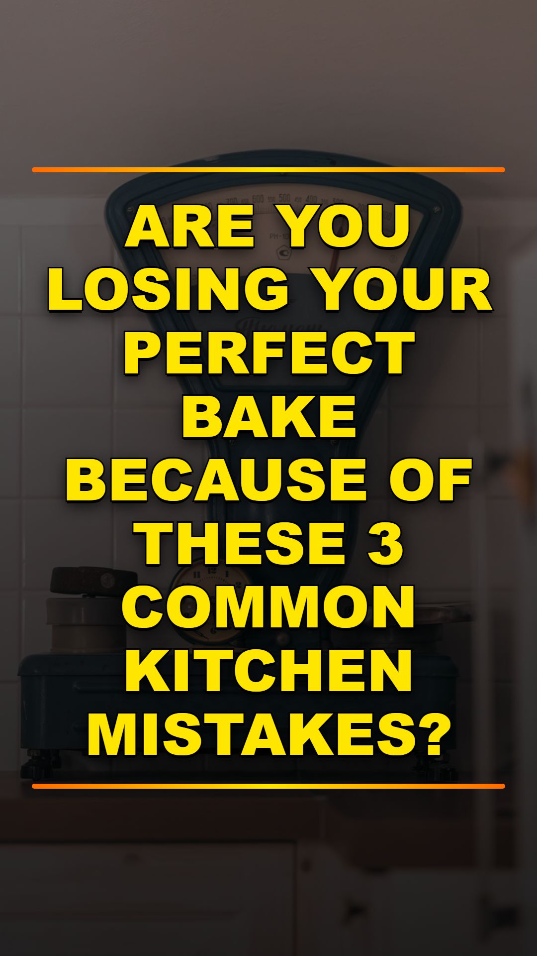 4 Common Baking Mistakes to Avoid
