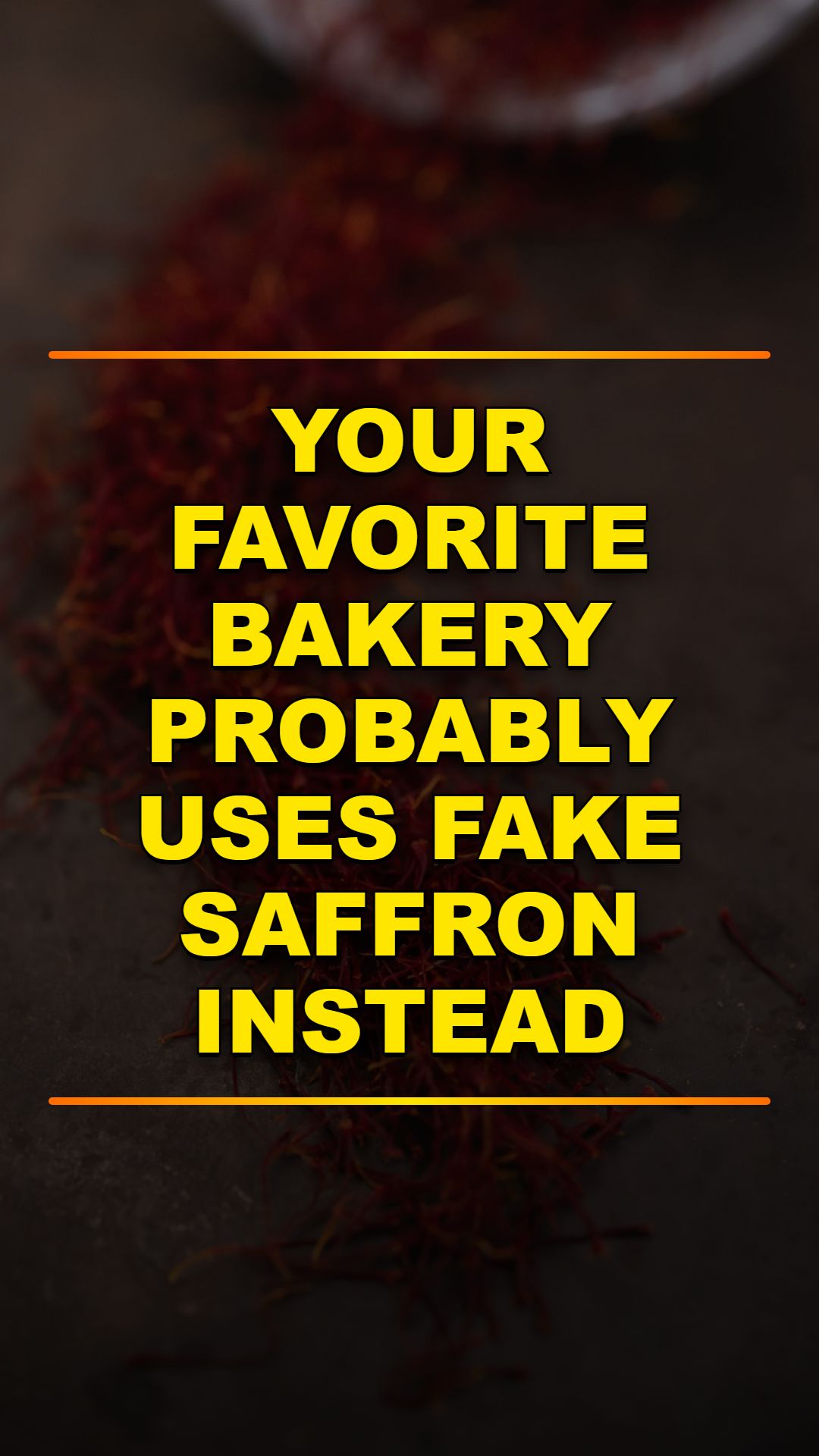 How To Spot Fake Saffron