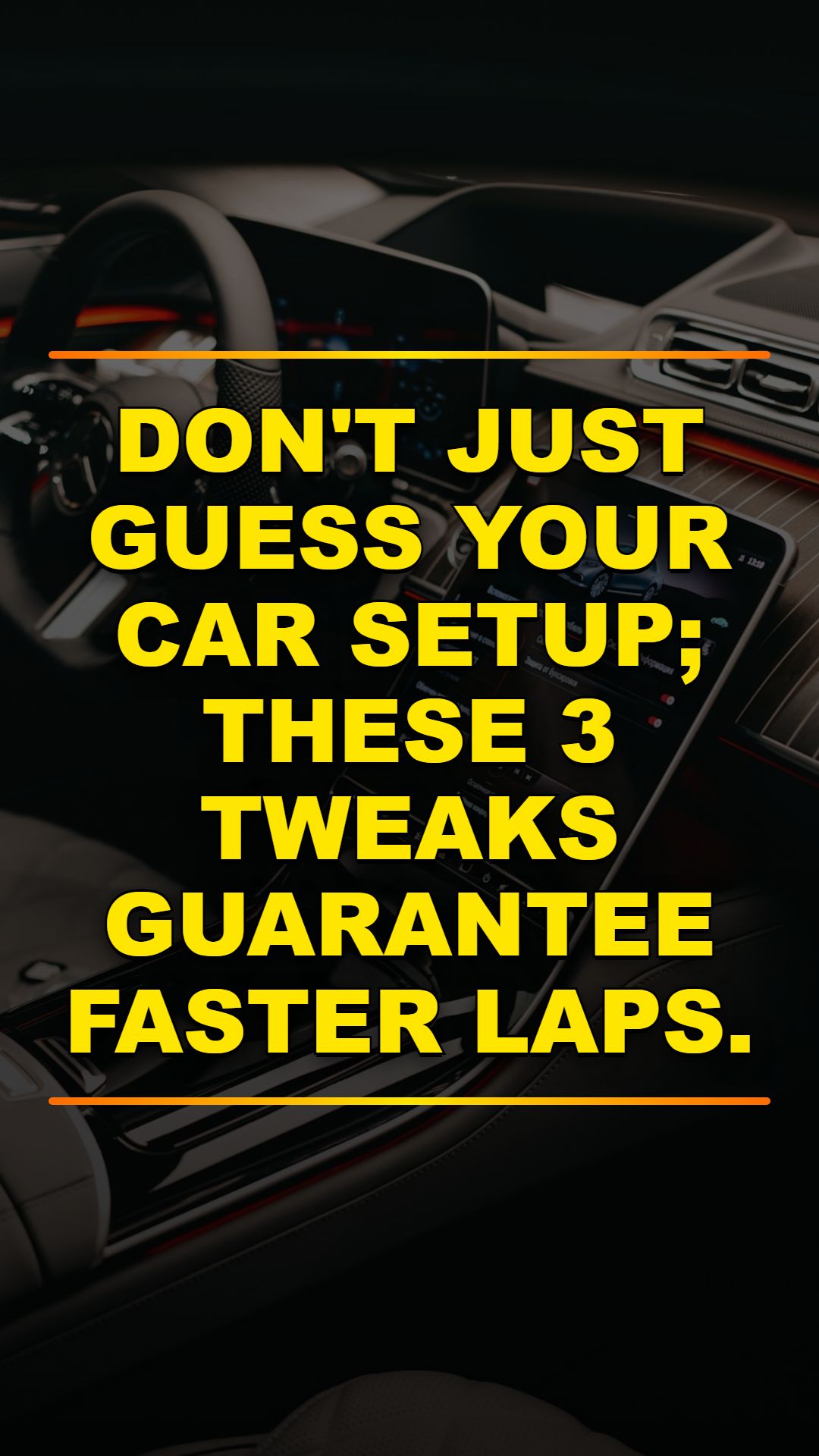 Master F1 Setup: 3 Essential Tweaks
