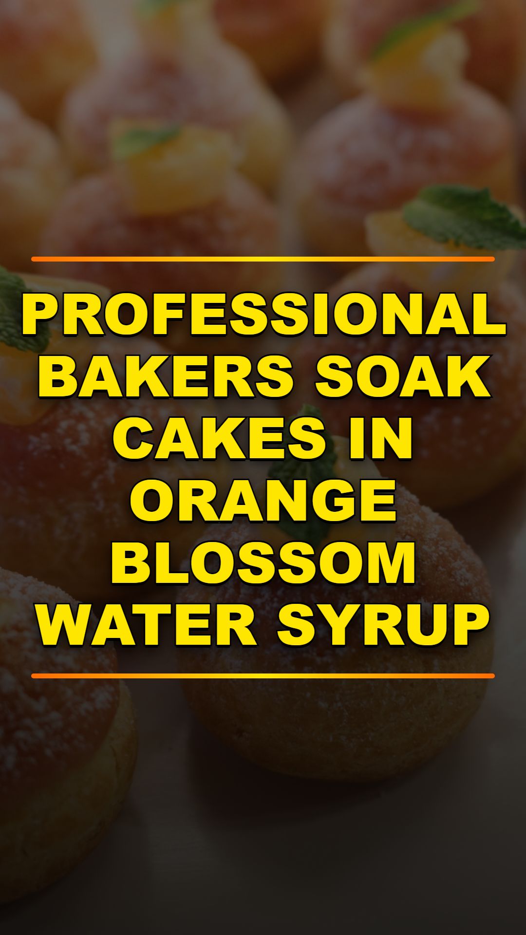 Master The Orange Blossom Soak