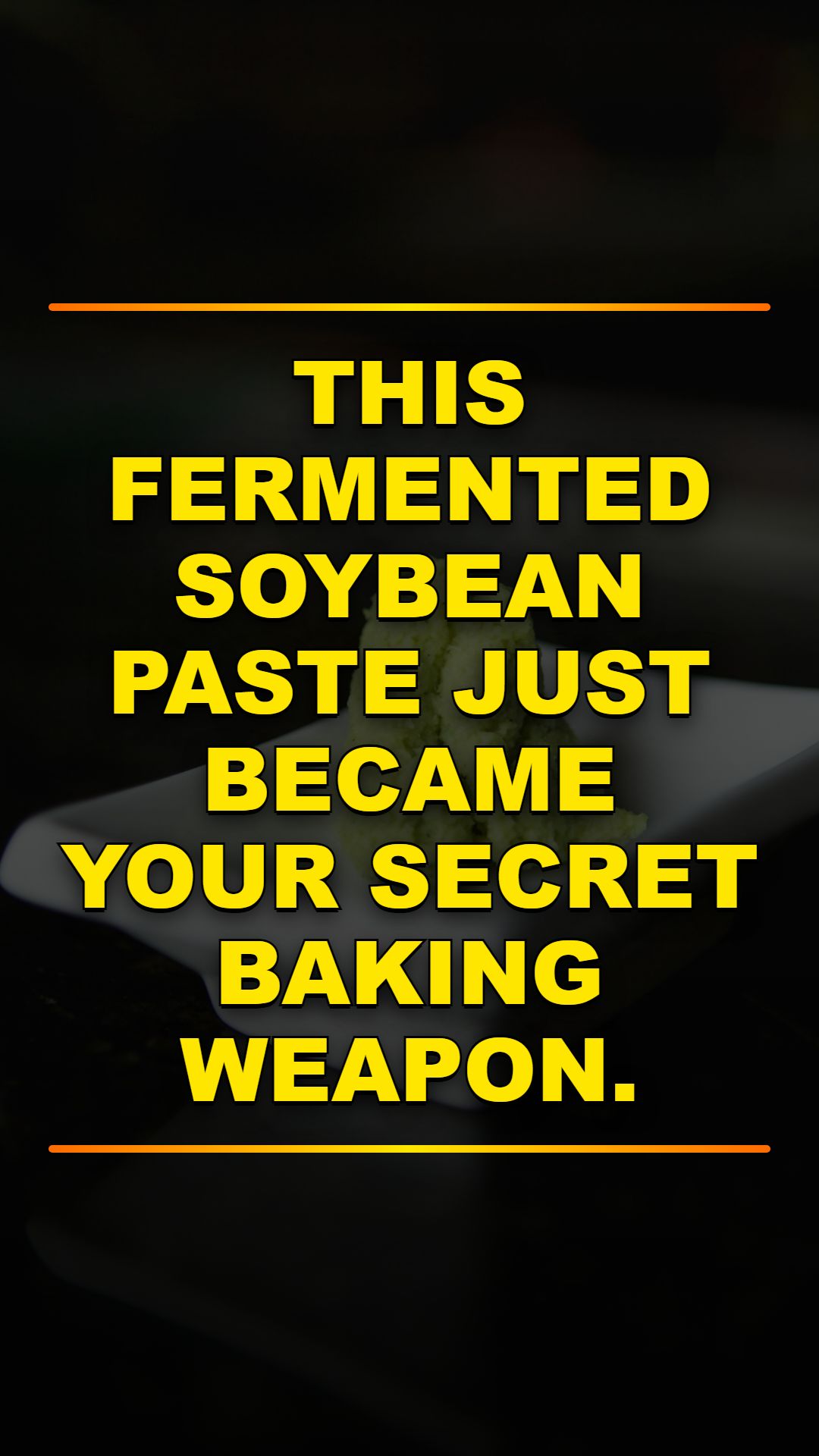 Miso Transforms Your Baking Game