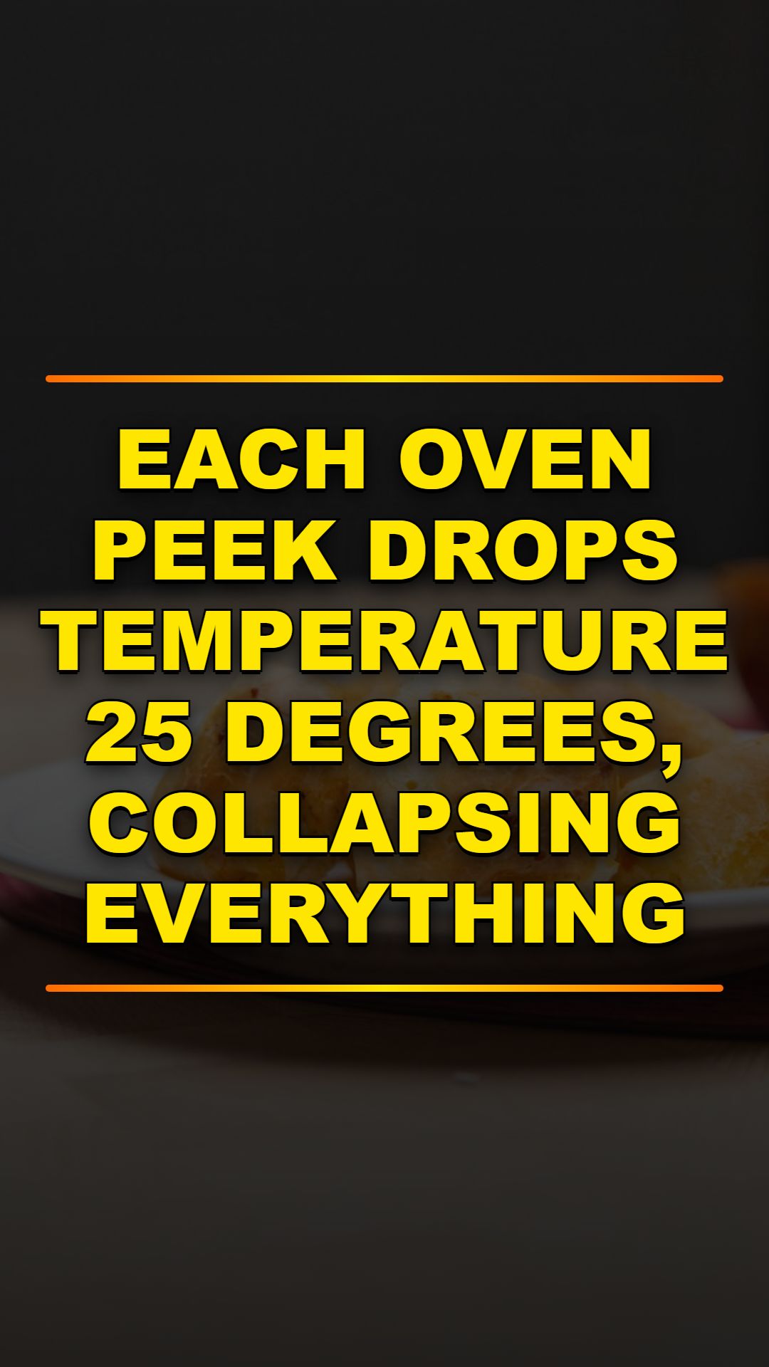 Why Peeking Ruins Your Baking | Oven Temperature Tips