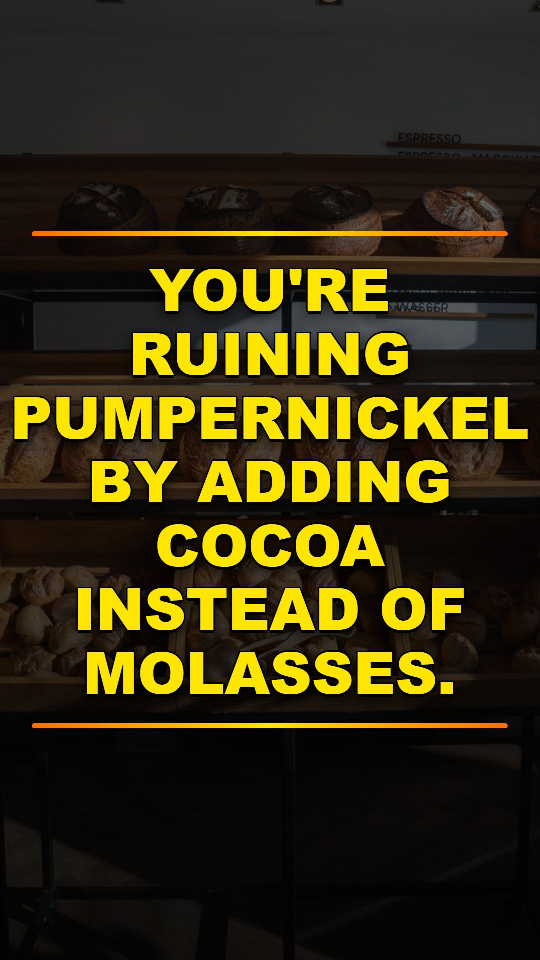 Pumpernickel Recipe: Why Molasses, Not Cocoa