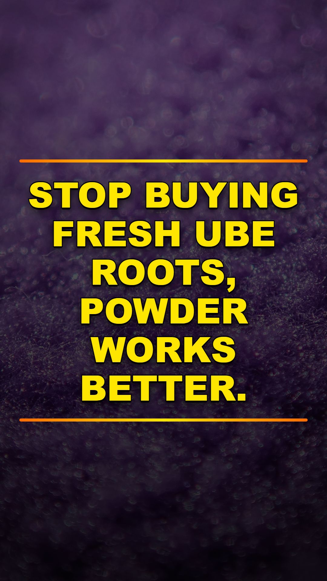 Purple Yam's Secret Power: Why Ube Powder Wins