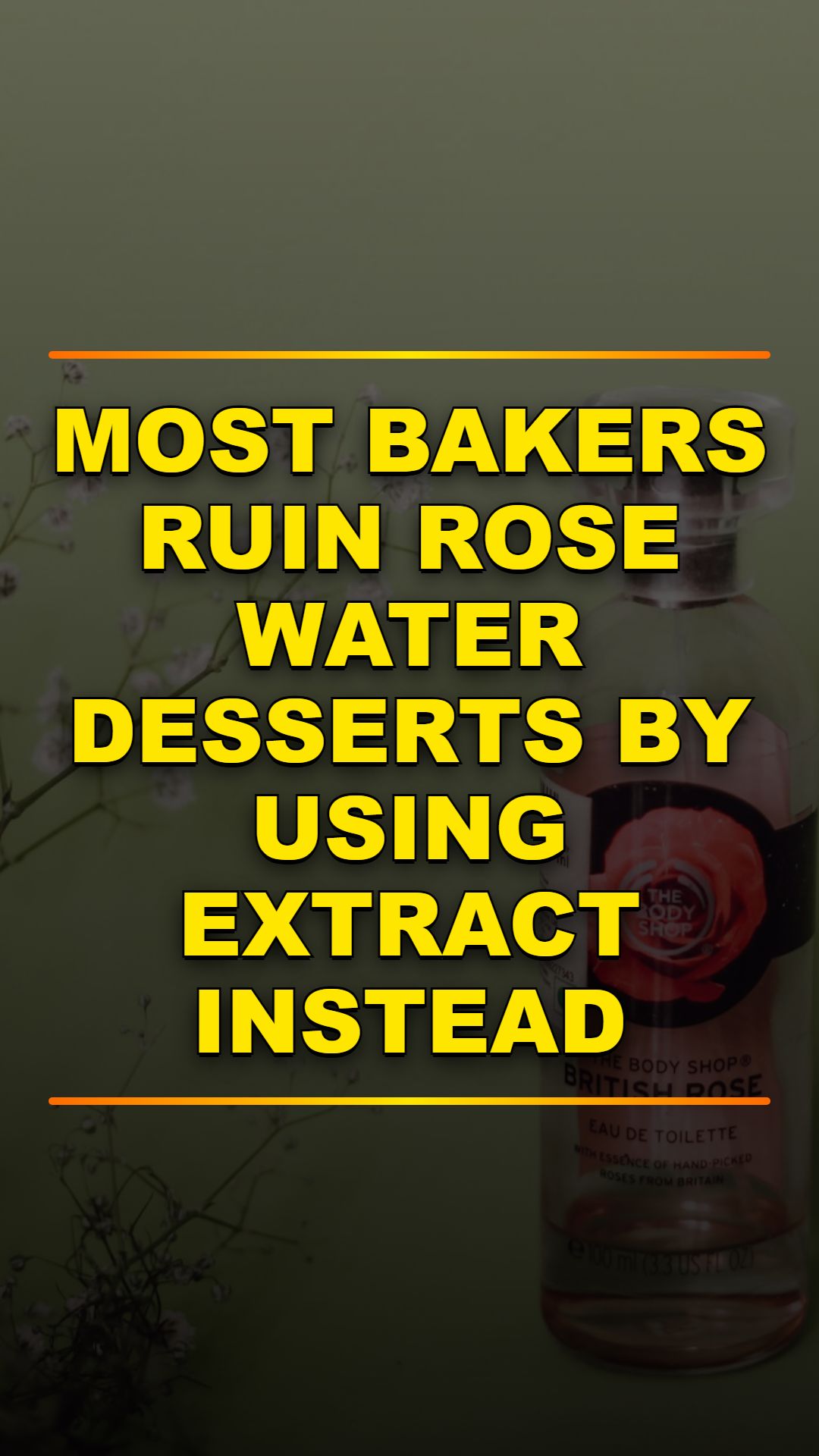 Rose Water vs Extract: A Baker's Guide