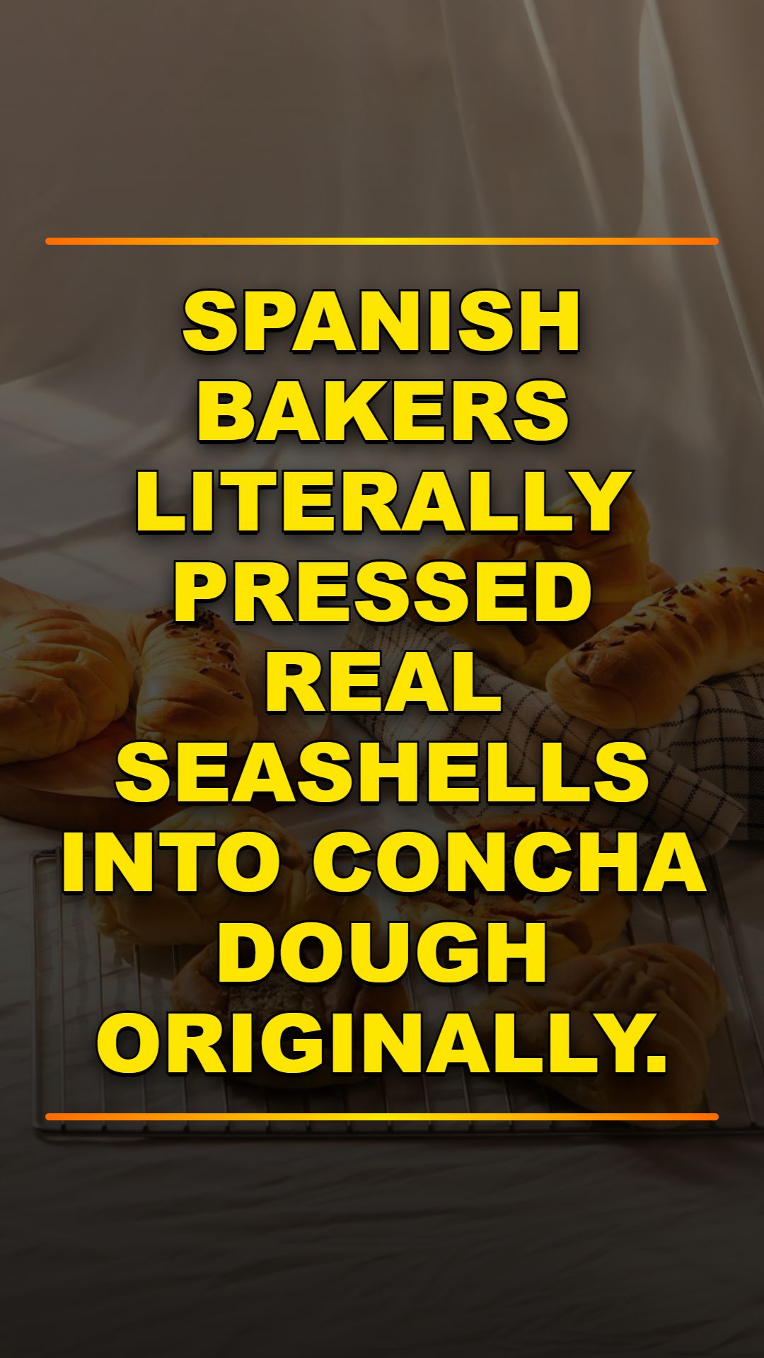 Conchas: How Seashells Inspired This Spanish Bread