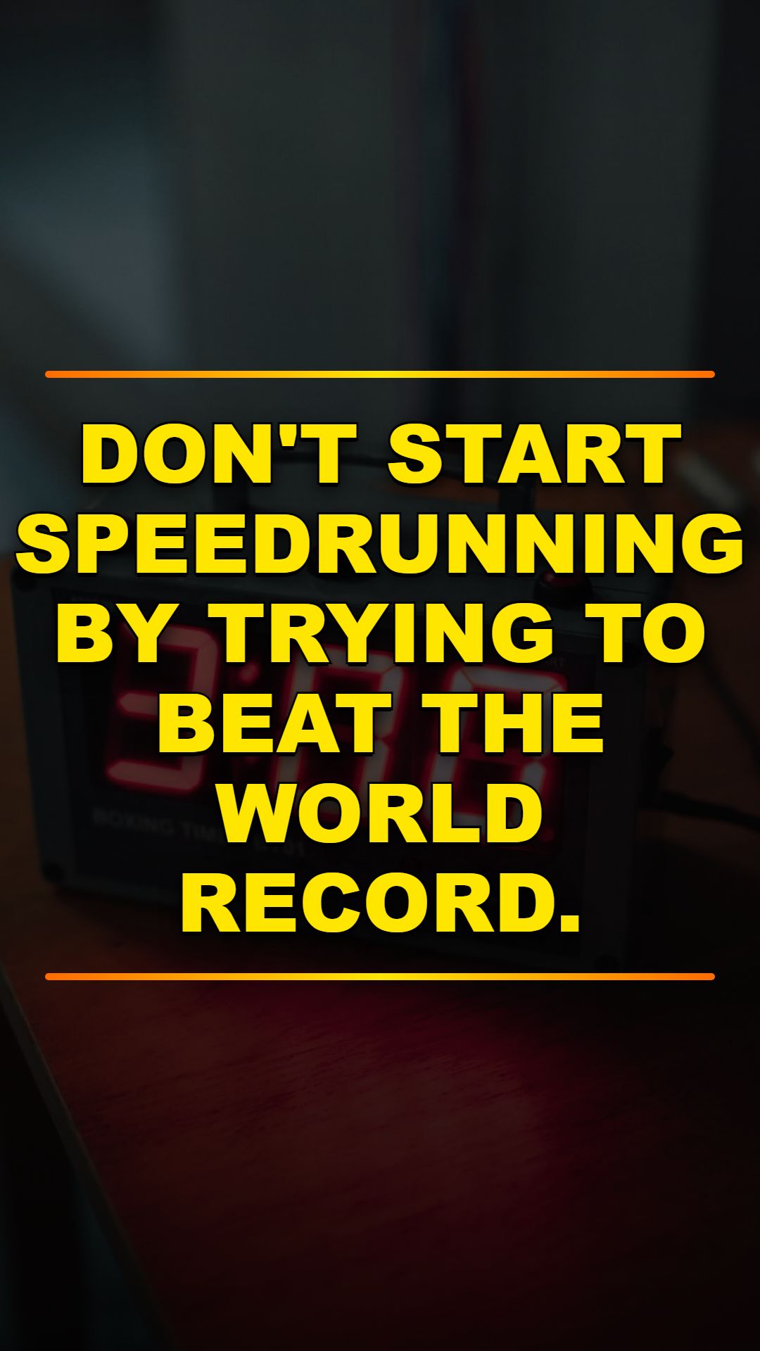 How to Start Speedrunning: Beginner's Guide
