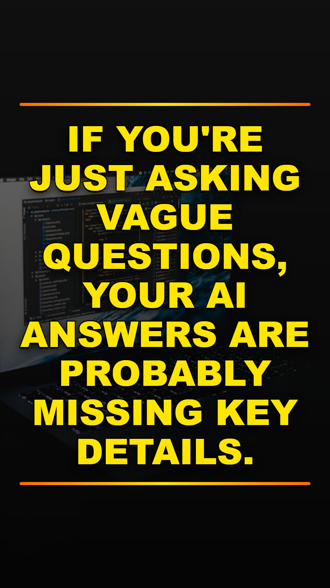 Stop Asking AI Questions Like This