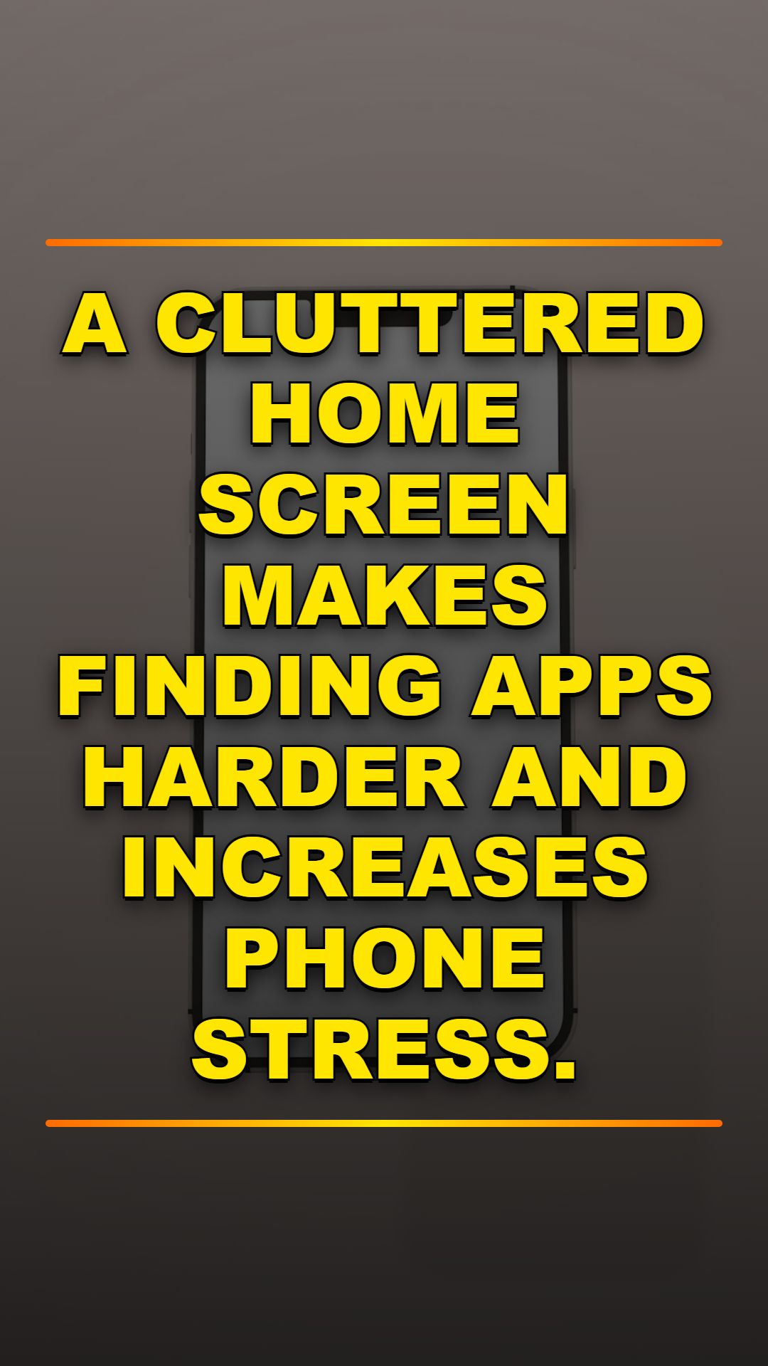Declutter Your iPhone Home Screen: 4 Smart Tips
