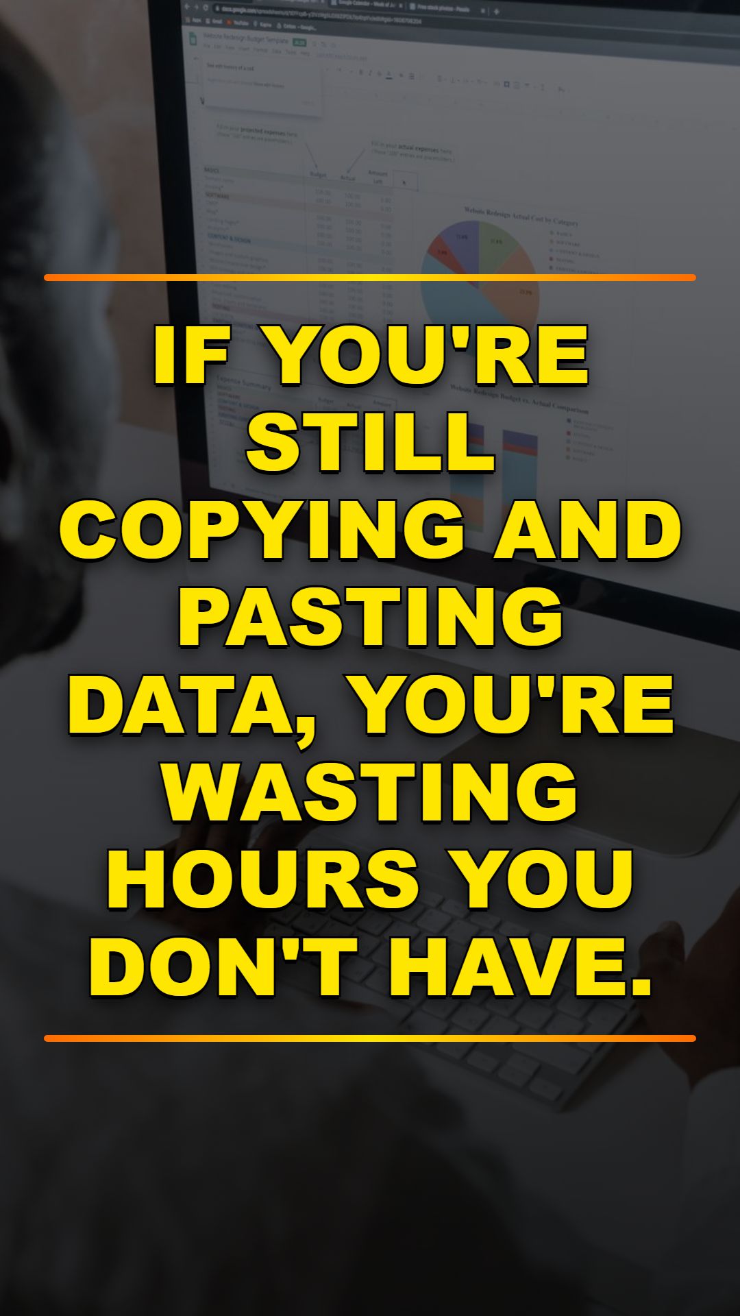 Stop Doing Spreadsheets the Hard Way