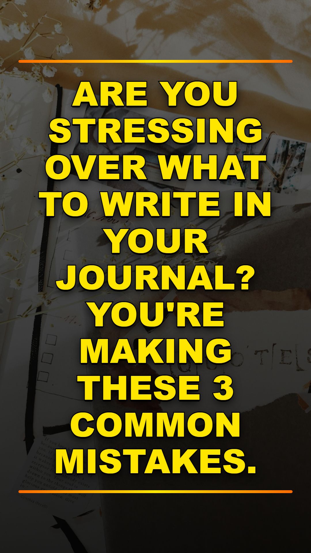 Stop Journaling Wrong: 3 Quick Fixes