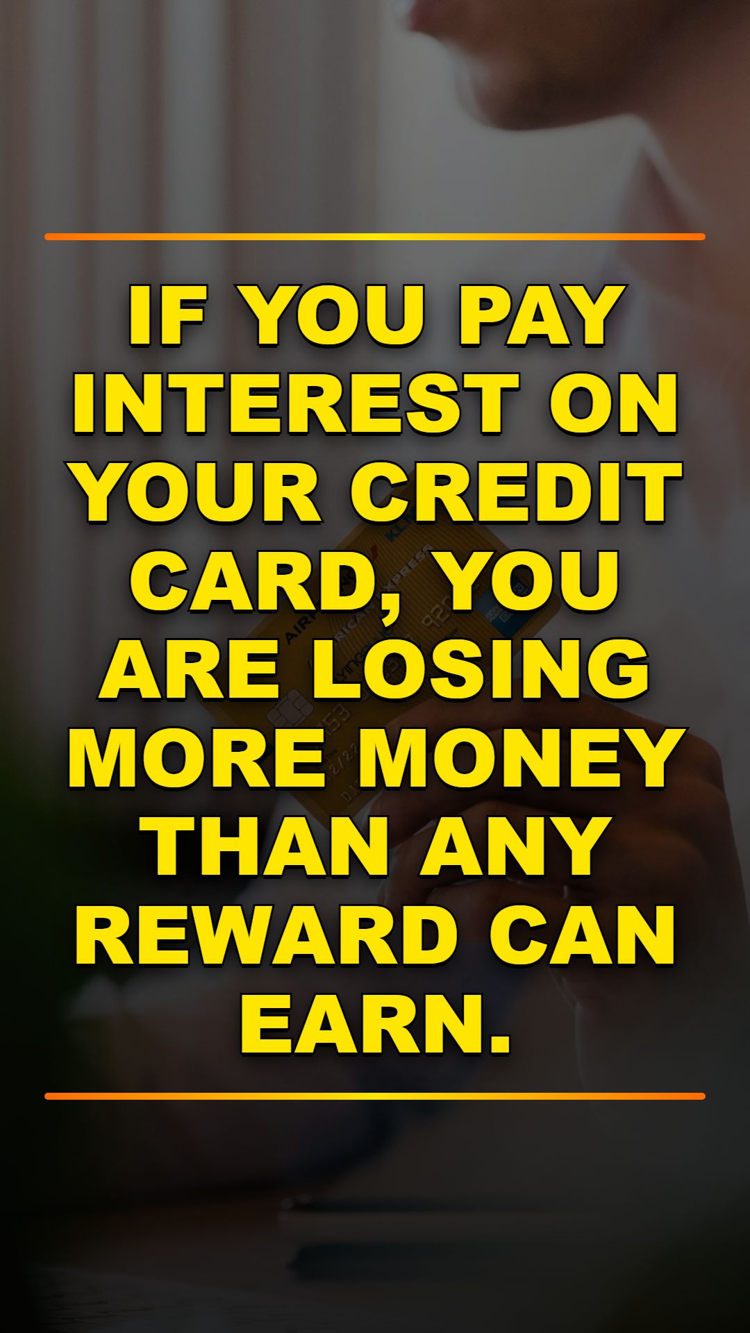 Stop Losing Money on Credit Cards