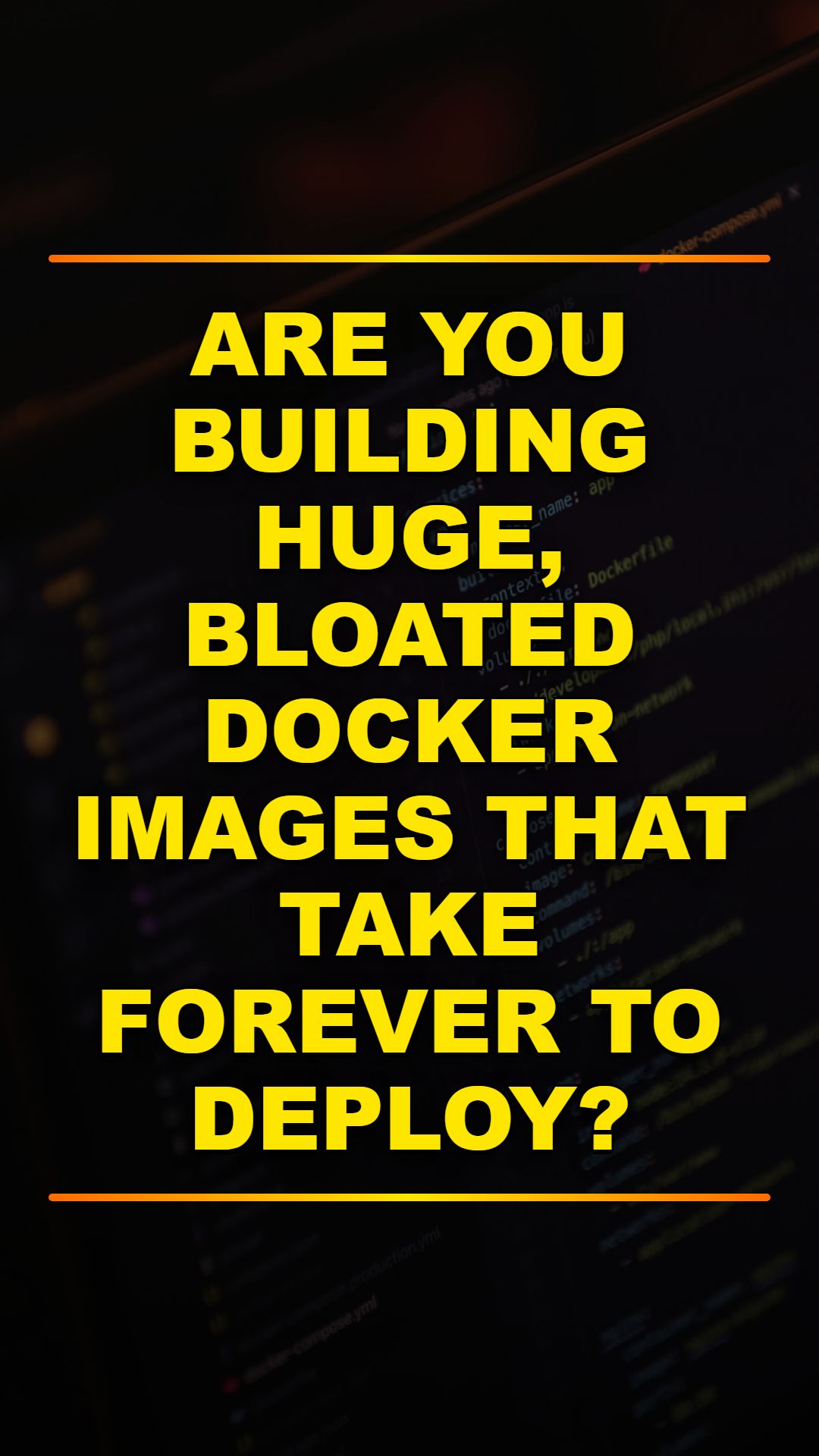 Stop Making These 3 Docker Mistakes