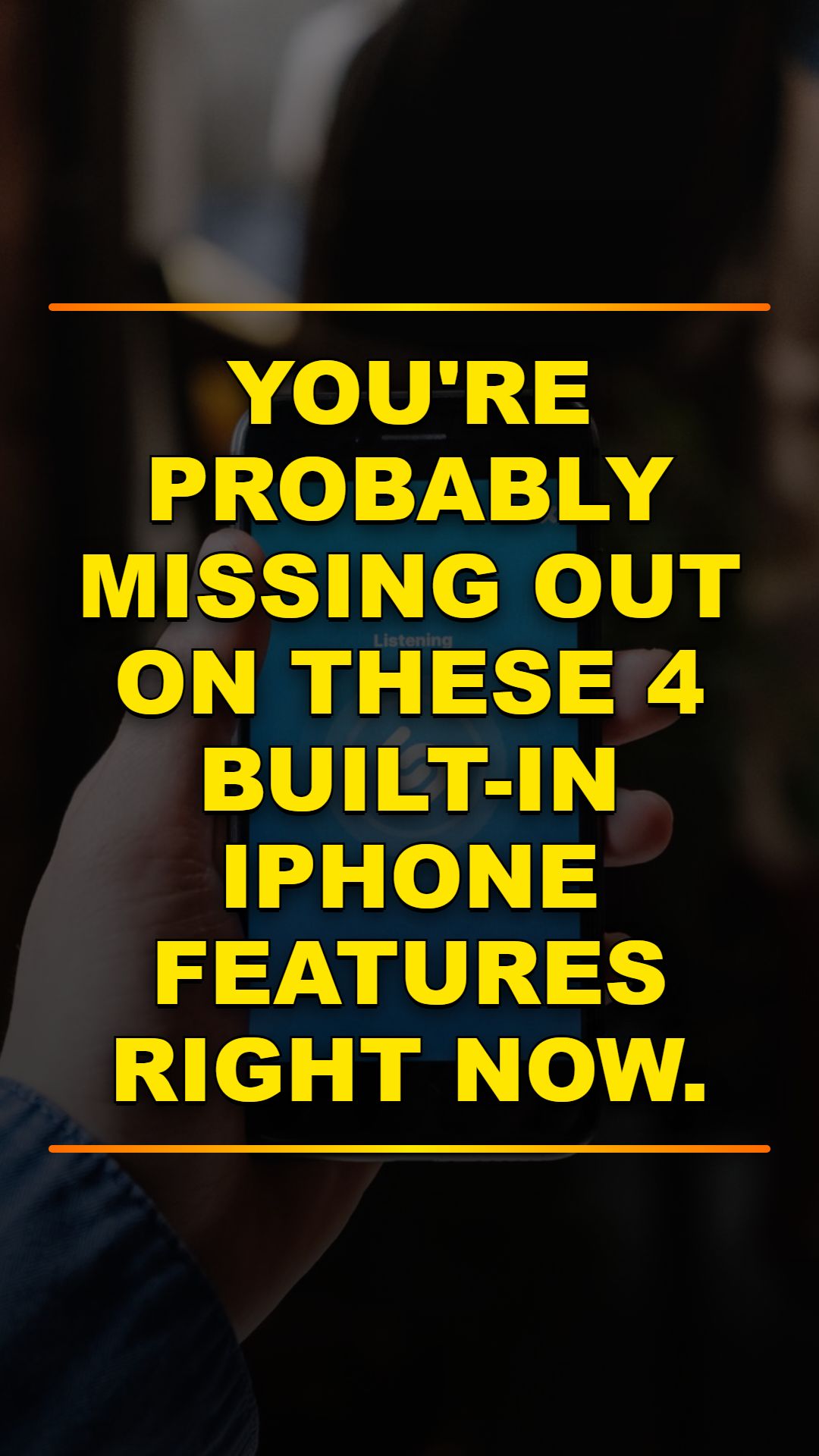 Stop Missing These 4 iPhone Secrets
