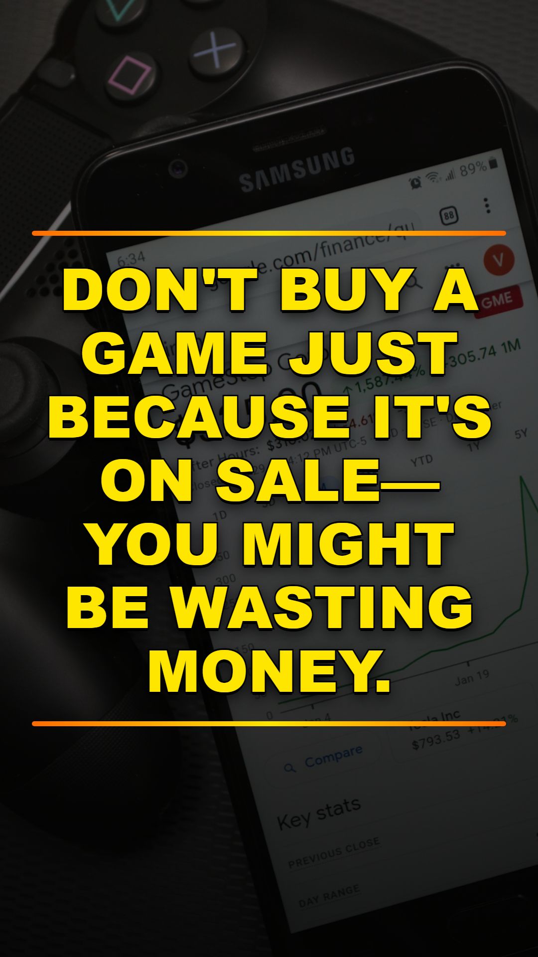 How to Stop Wasting Money Buying Games