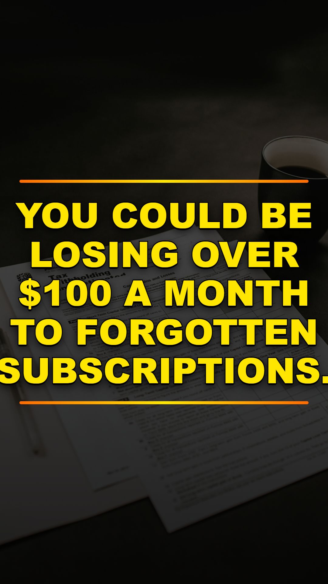 Stop Losing Money to Hidden Subscriptions