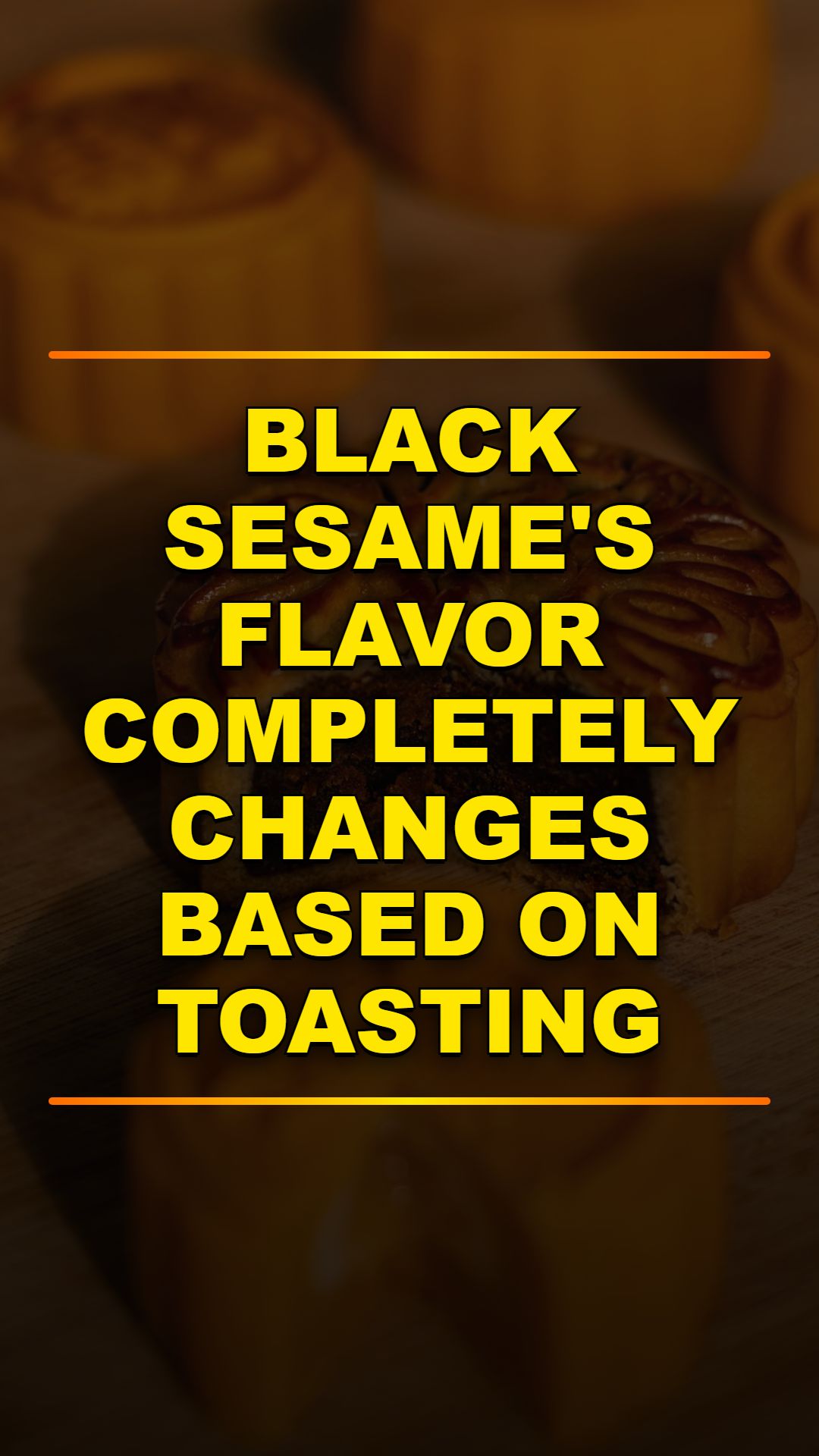 How Toasting Transforms Black Sesame's Flavor