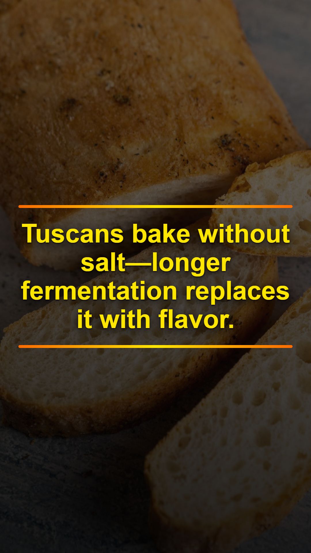 Why Tuscan Bread Skips Salt