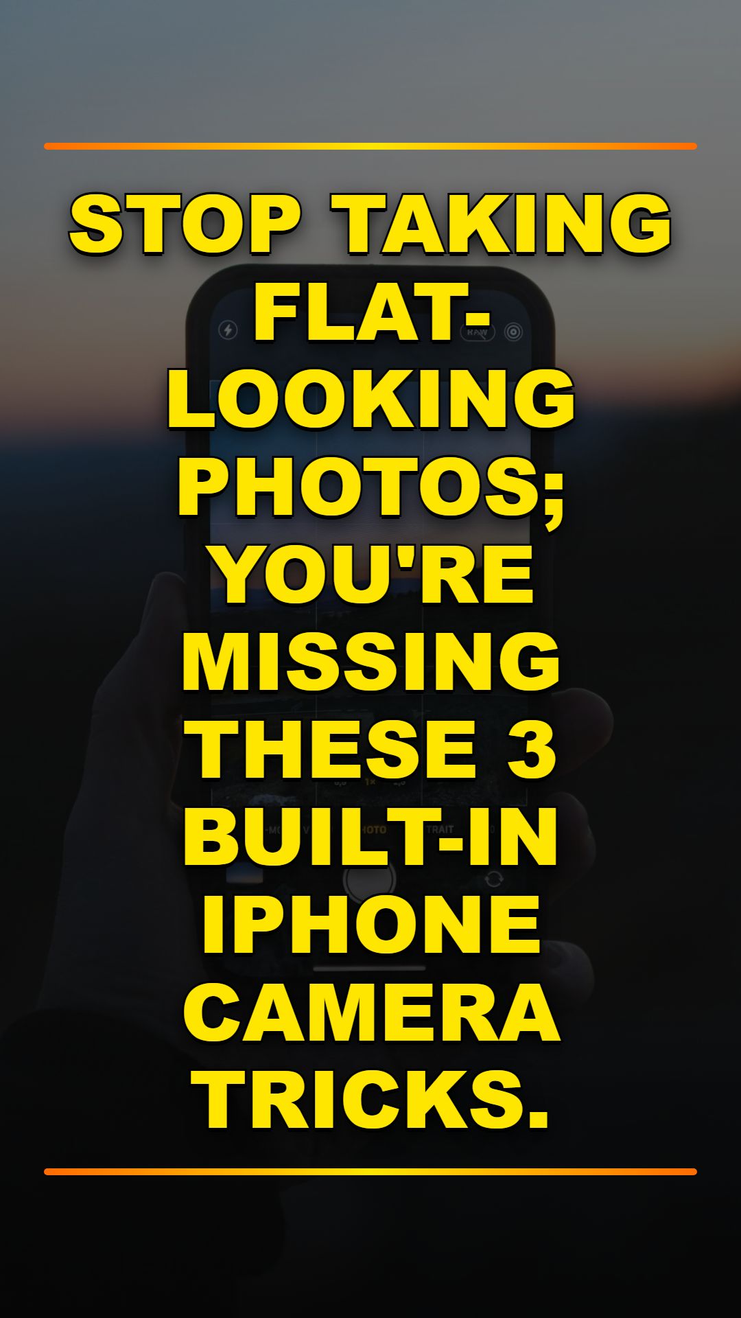 Upgrade Photos With These 3 iPhone Tricks
