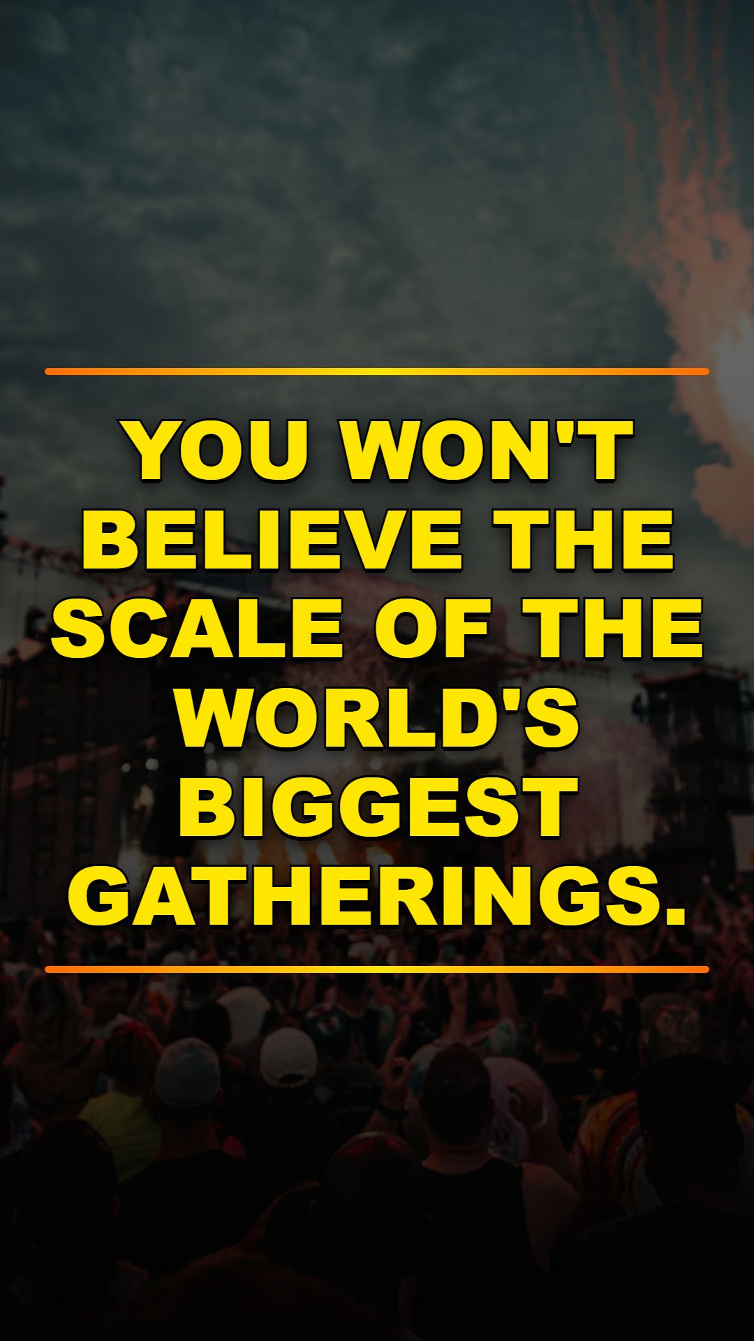 World's Biggest Gatherings | Millions Revealed