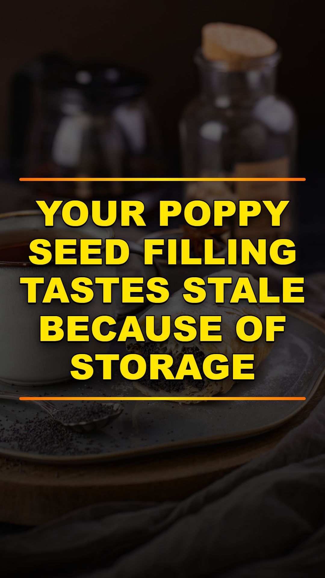 Why Poppy Seeds Taste Stale & How to Fix It